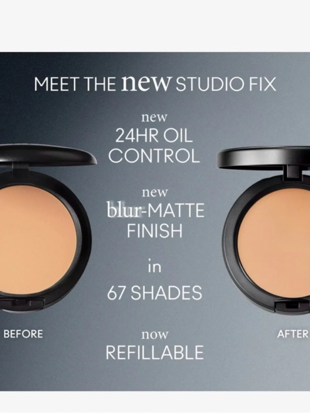 New MAC Studio Fix Powder Foundation NC12